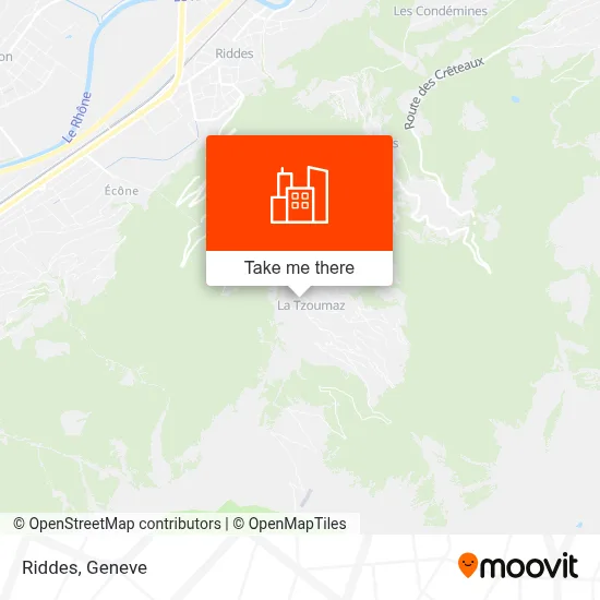 Riddes map