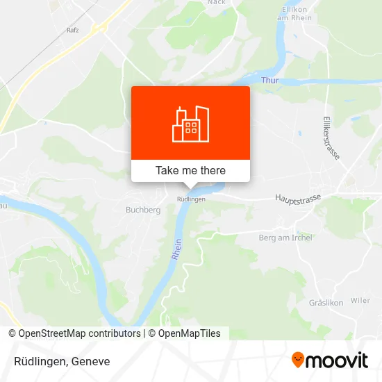 Rüdlingen map