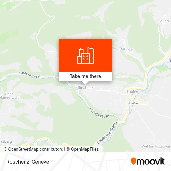 Röschenz map