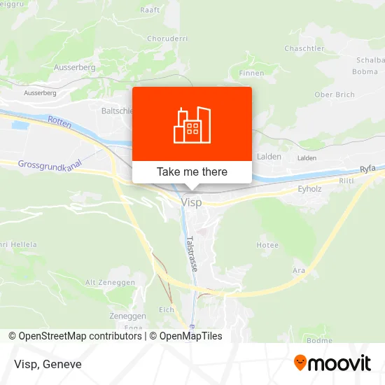 Visp map