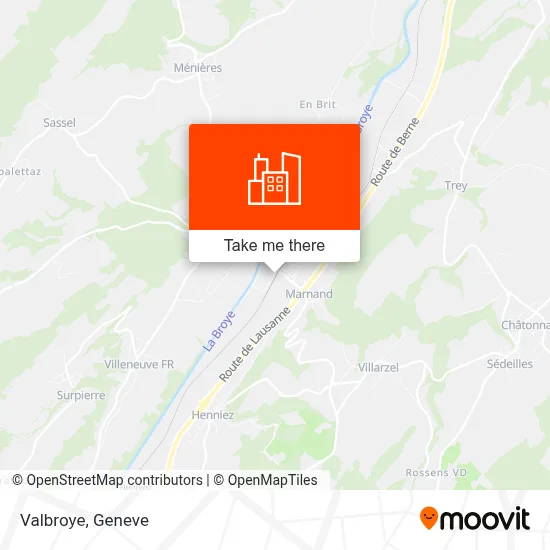 Valbroye map