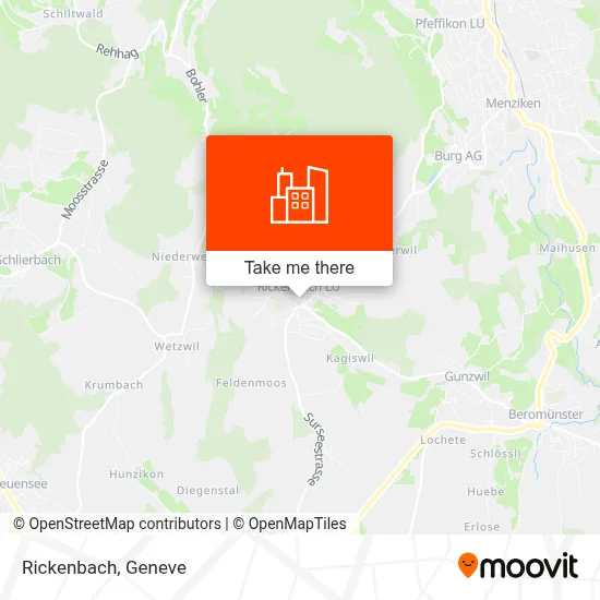 Rickenbach map