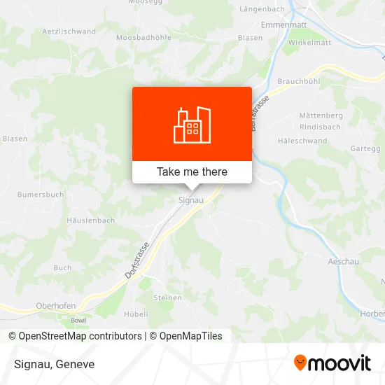 Signau map