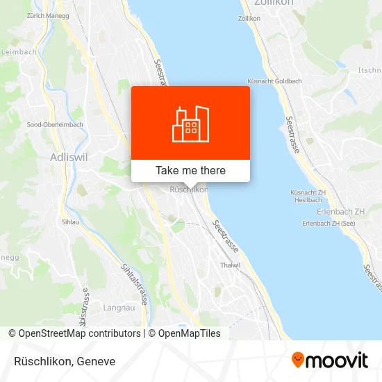 Rüschlikon map
