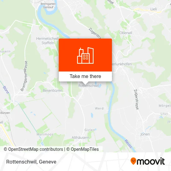 Rottenschwil map
