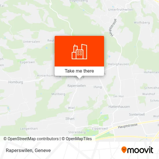 Raperswilen map