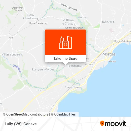 Lully (Vd) map