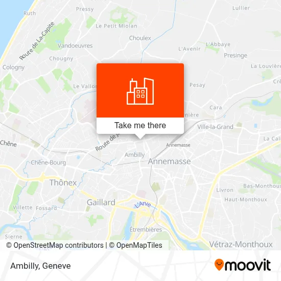 Ambilly map