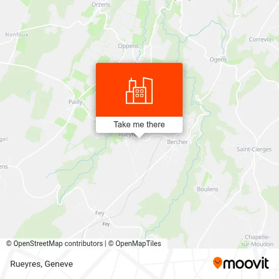Rueyres map