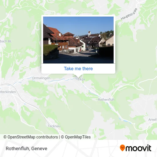 Rothenfluh map