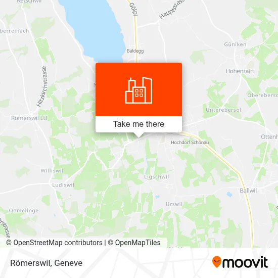 Römerswil map