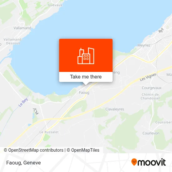 Faoug map