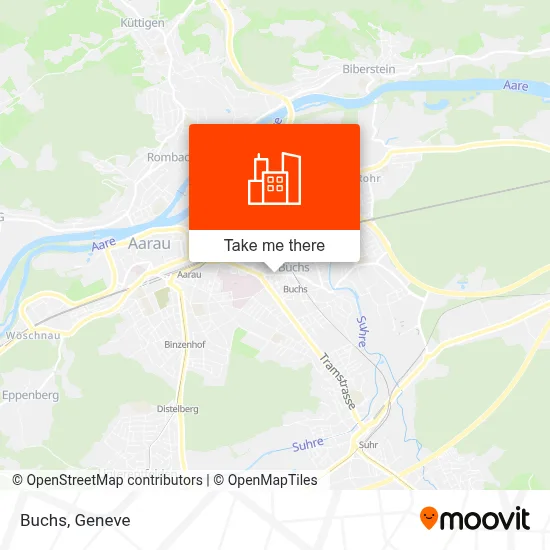 Buchs map