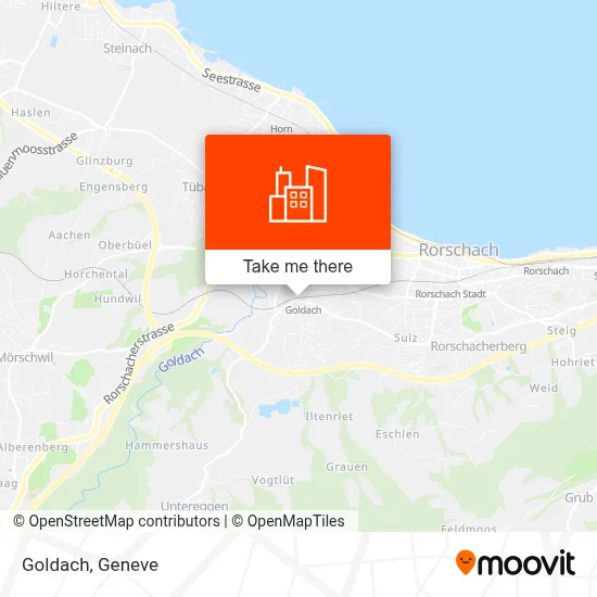 Goldach map