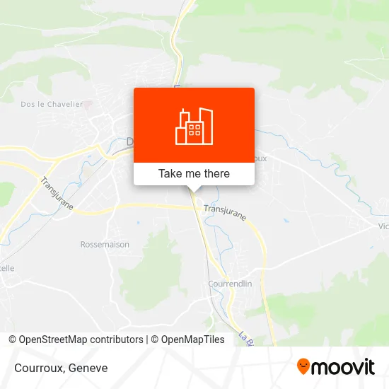 Courroux map