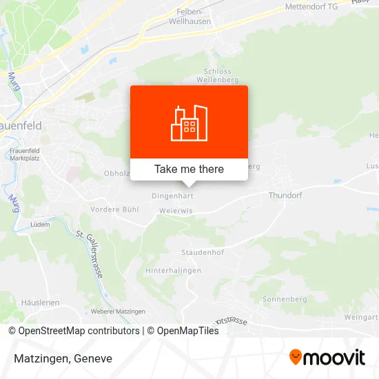 Matzingen map