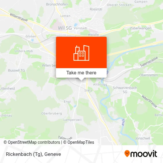 Rickenbach (Tg) map