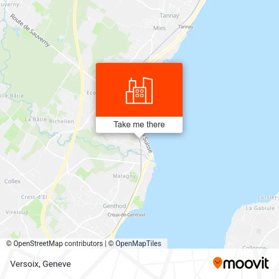 Versoix map