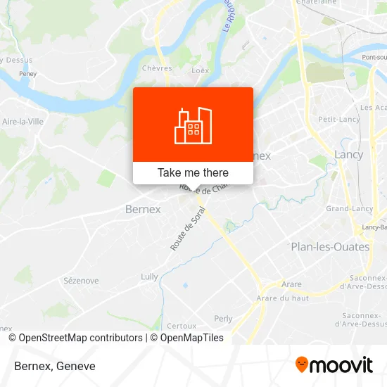 Bernex map