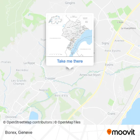Borex map