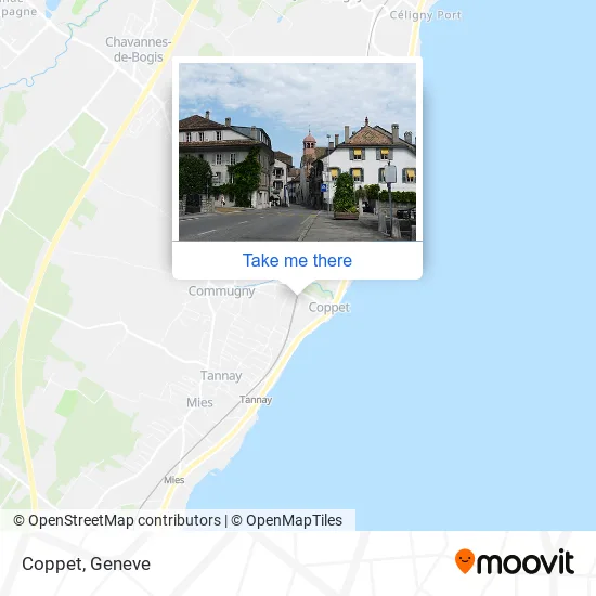 Coppet map