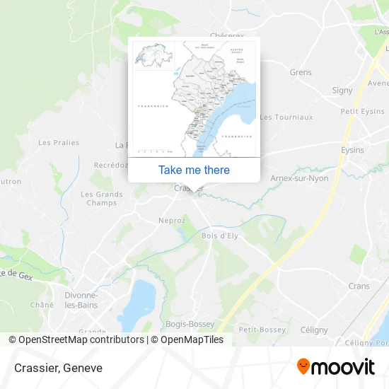 Crassier map