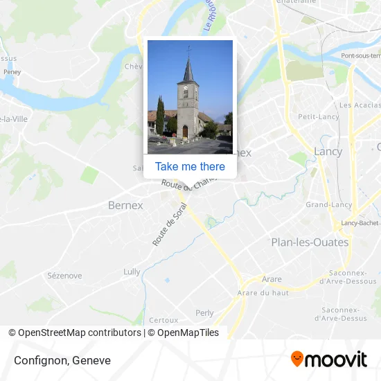 Confignon map