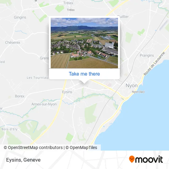 Eysins map