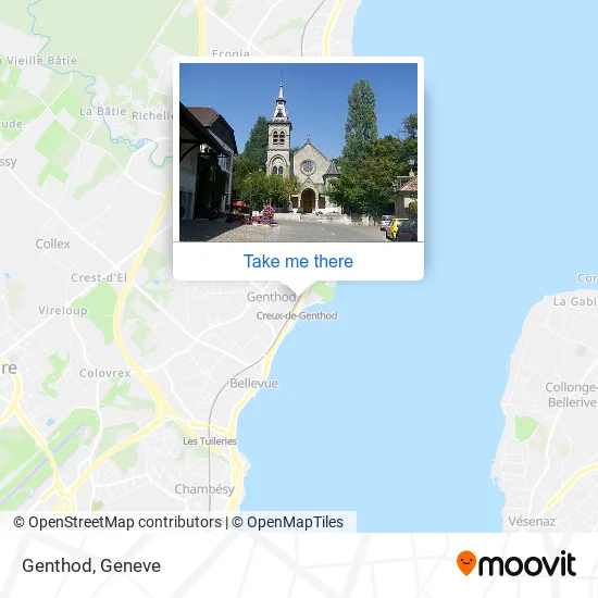 Genthod map