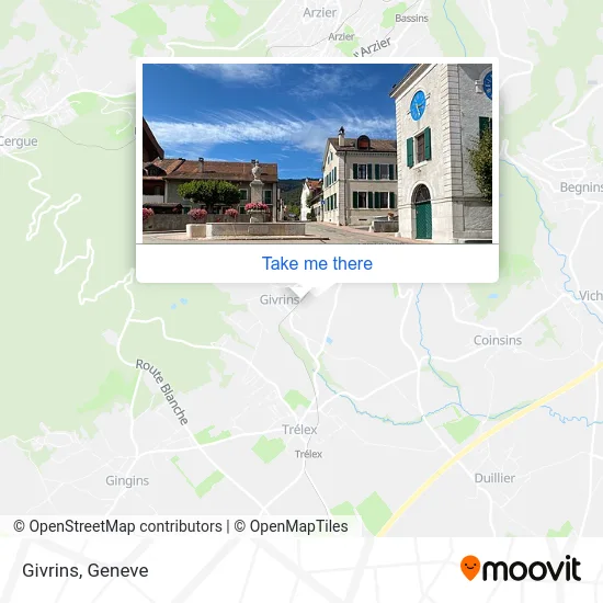 Givrins map