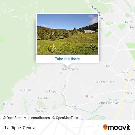 La Rippe map