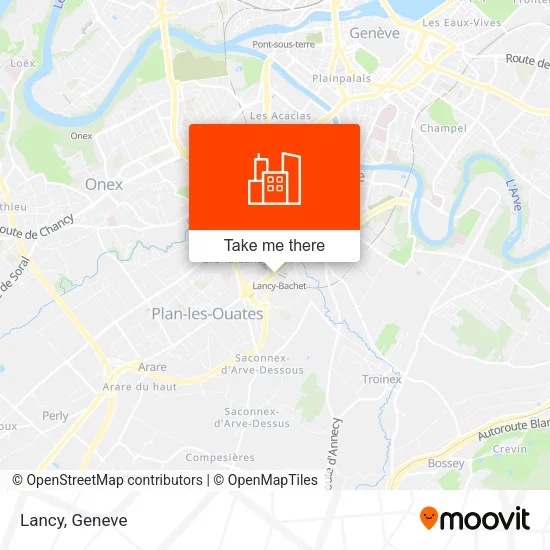 Lancy map