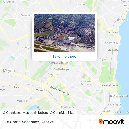 Le Grand-Saconnex map