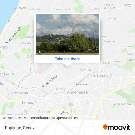 Puplinge map
