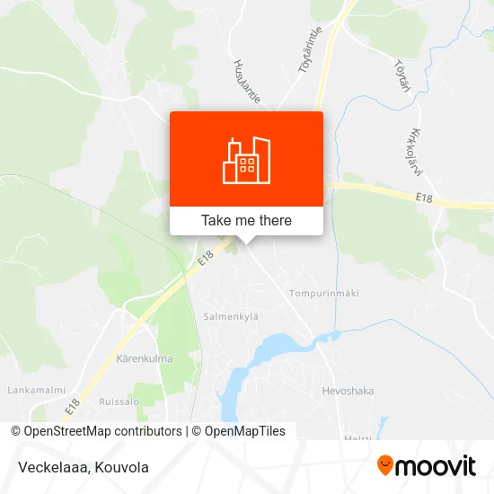 Veckelaaa map