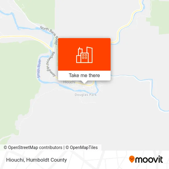 Hiouchi map