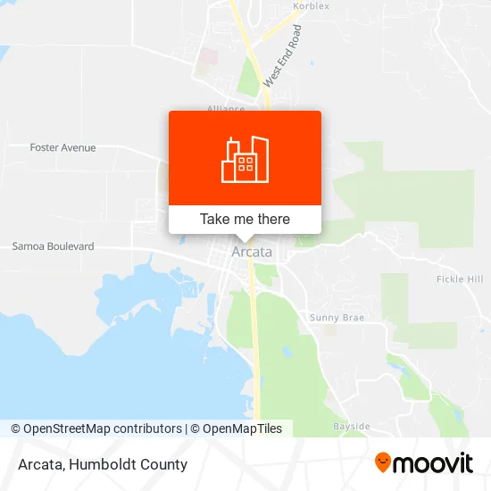 Arcata map