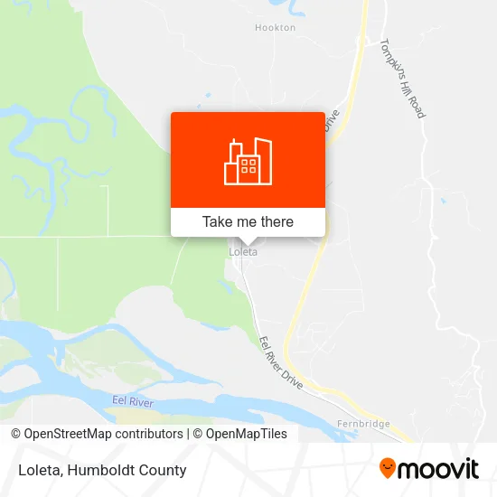 Loleta map