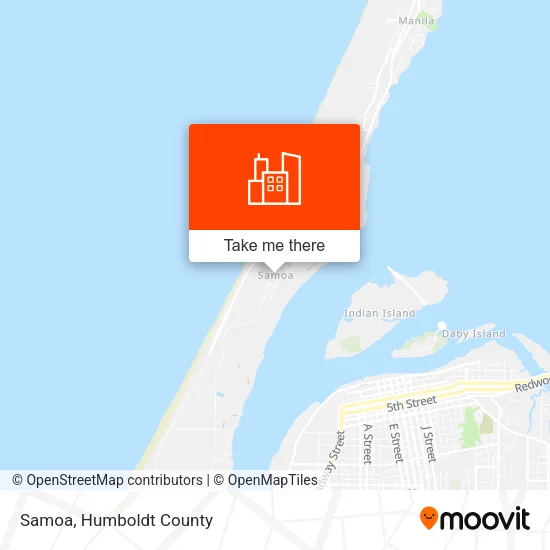 Samoa map