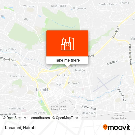 Kasarani map