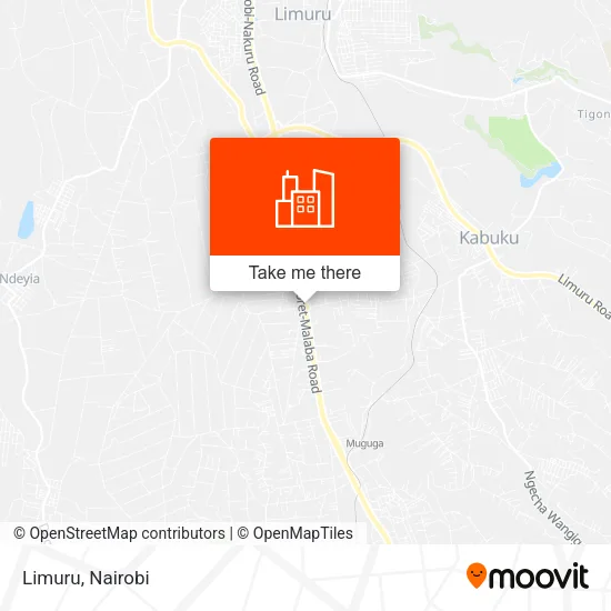 Limuru map