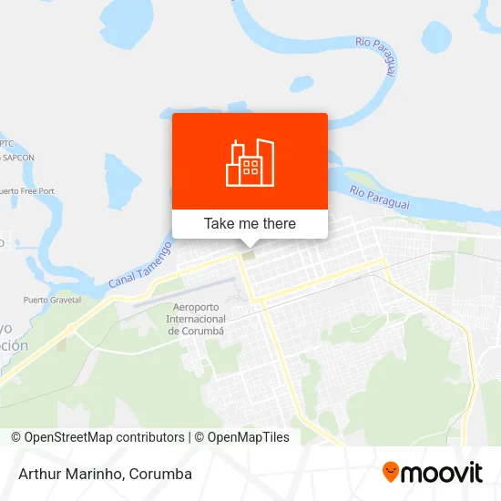 Arthur Marinho map