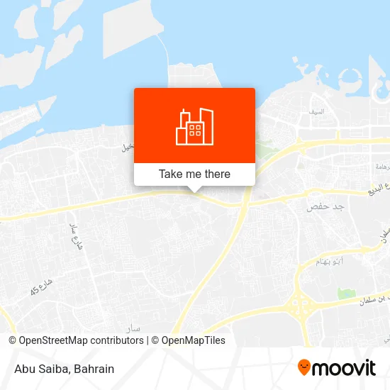 Abu Saiba map