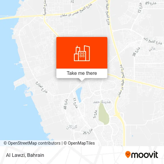 Al Lawzi map