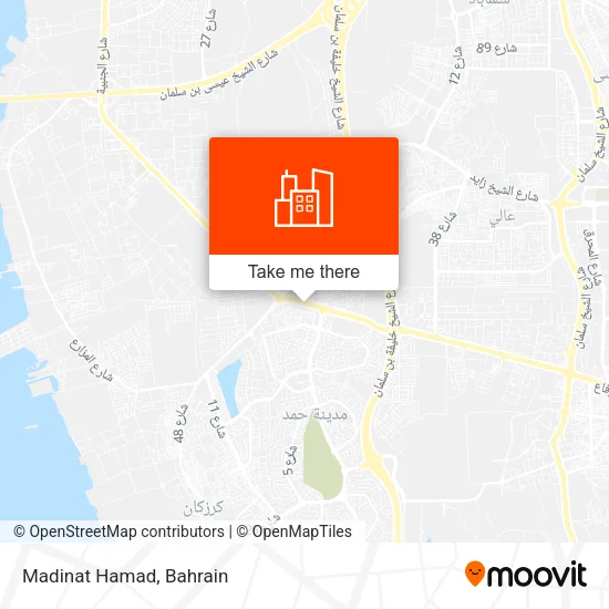Madinat Hamad map