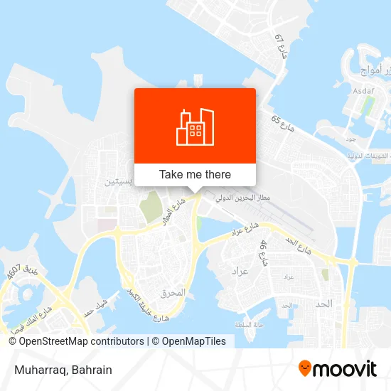 Muharraq map