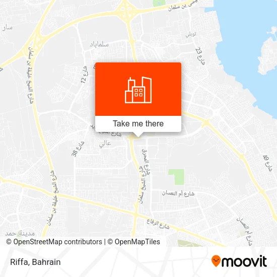 Riffa map