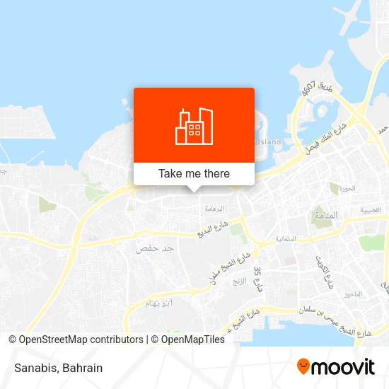 Sanabis map