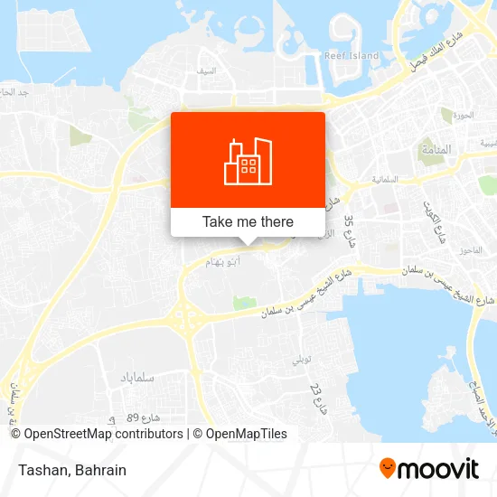 Tashan map