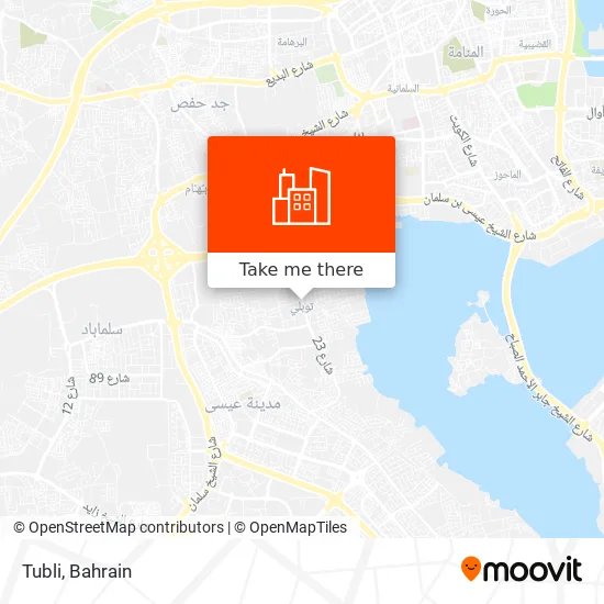 Tubli map